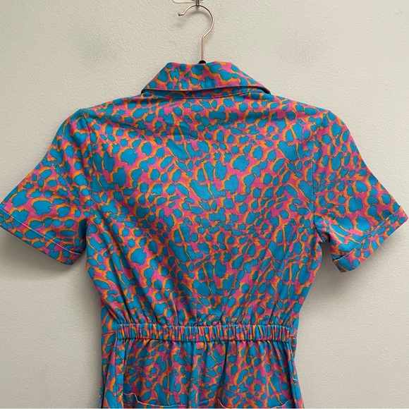 Lucy & Yak ragan jumpsuit Theo print size 0P NEW - Picture 6 of 11